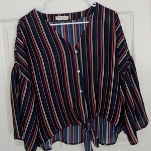 Peach love blouse size S